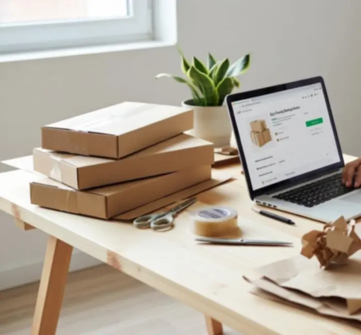 Illustration showing the steps for placing an online and mail order with RAK DISTRIBUTION